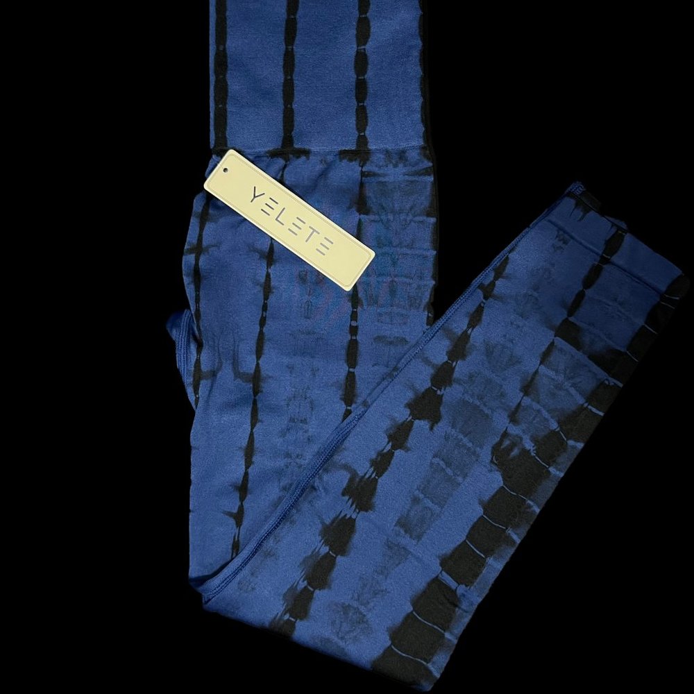 Brand New YELETE Women's Tie Dye Drip Seamless Leggings